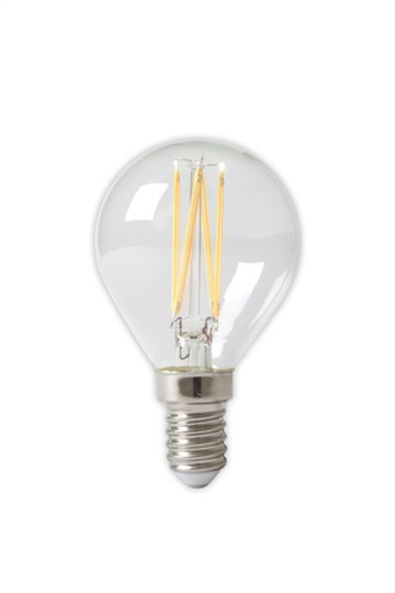 Calex 474482 LED krone 3,5W klar E14 2700K Dæmp